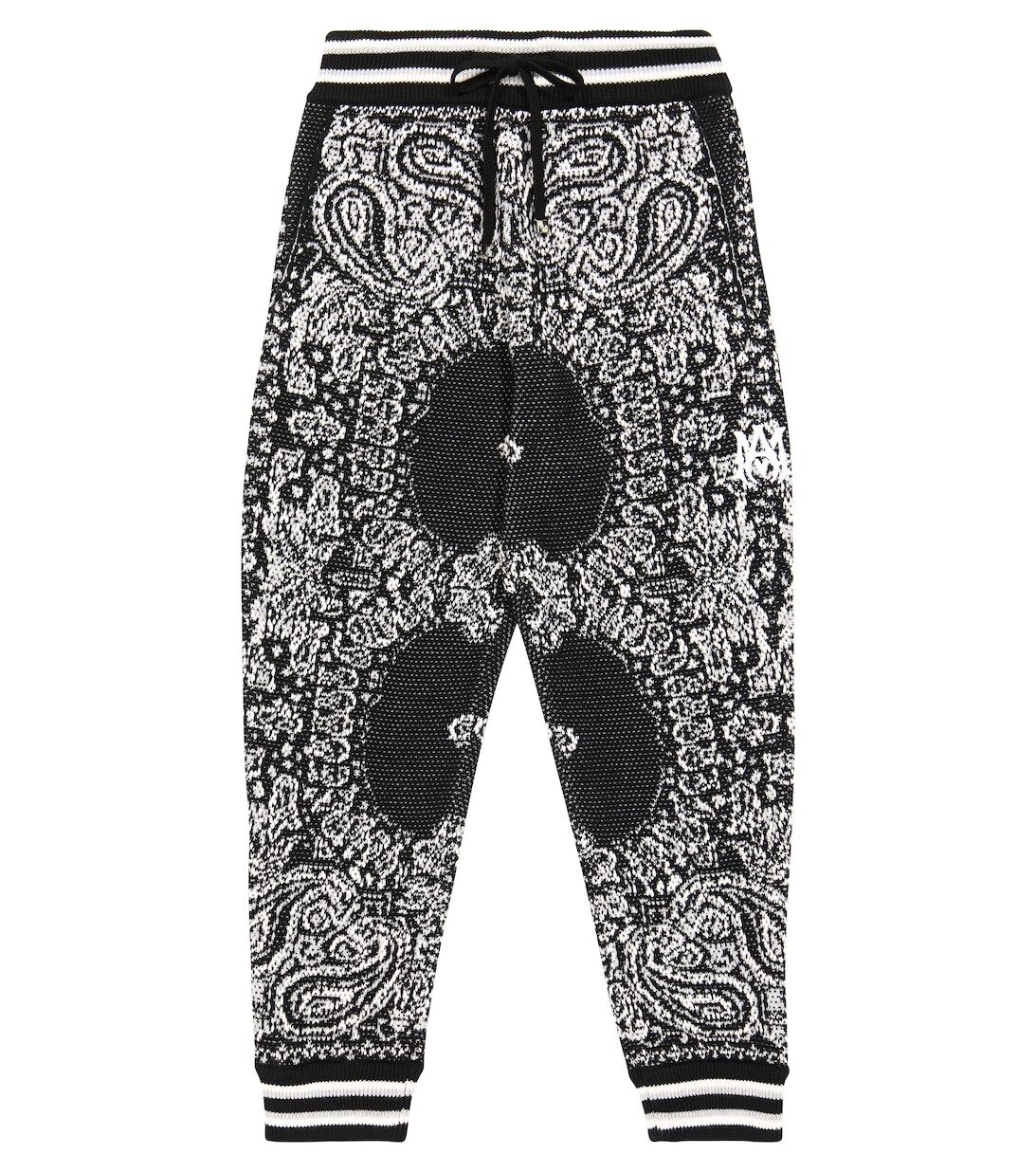 

Спортивные штаны из хлопка и кашемира Amiri, черный