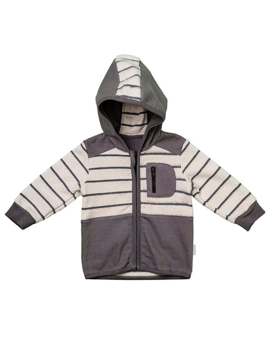 

Толстовка Andywawa Striped с капюшоном на молнии Andy Wawa, серый