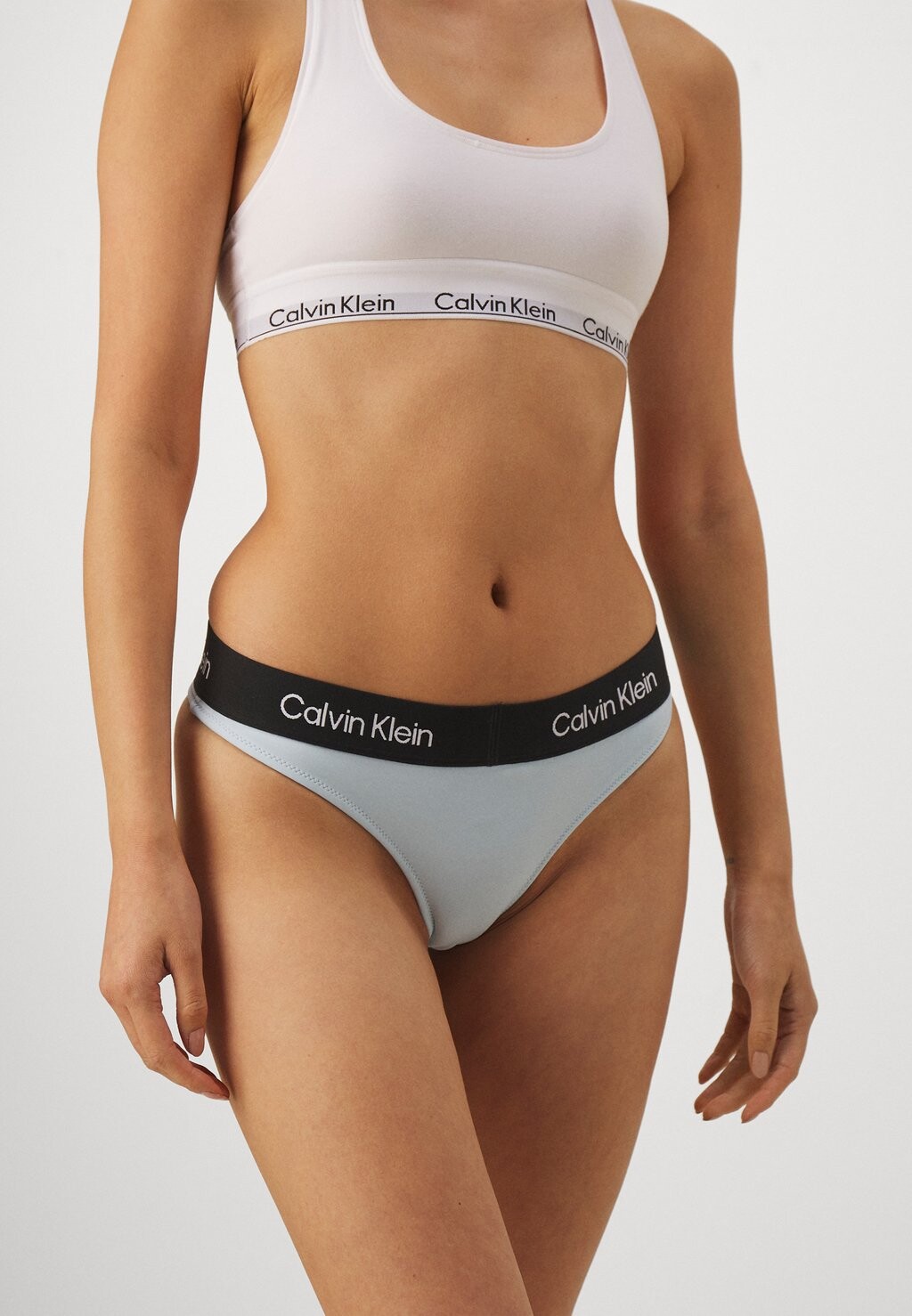 

Стринги СТРИНКИ Calvin Klein Swimwear, на память синие