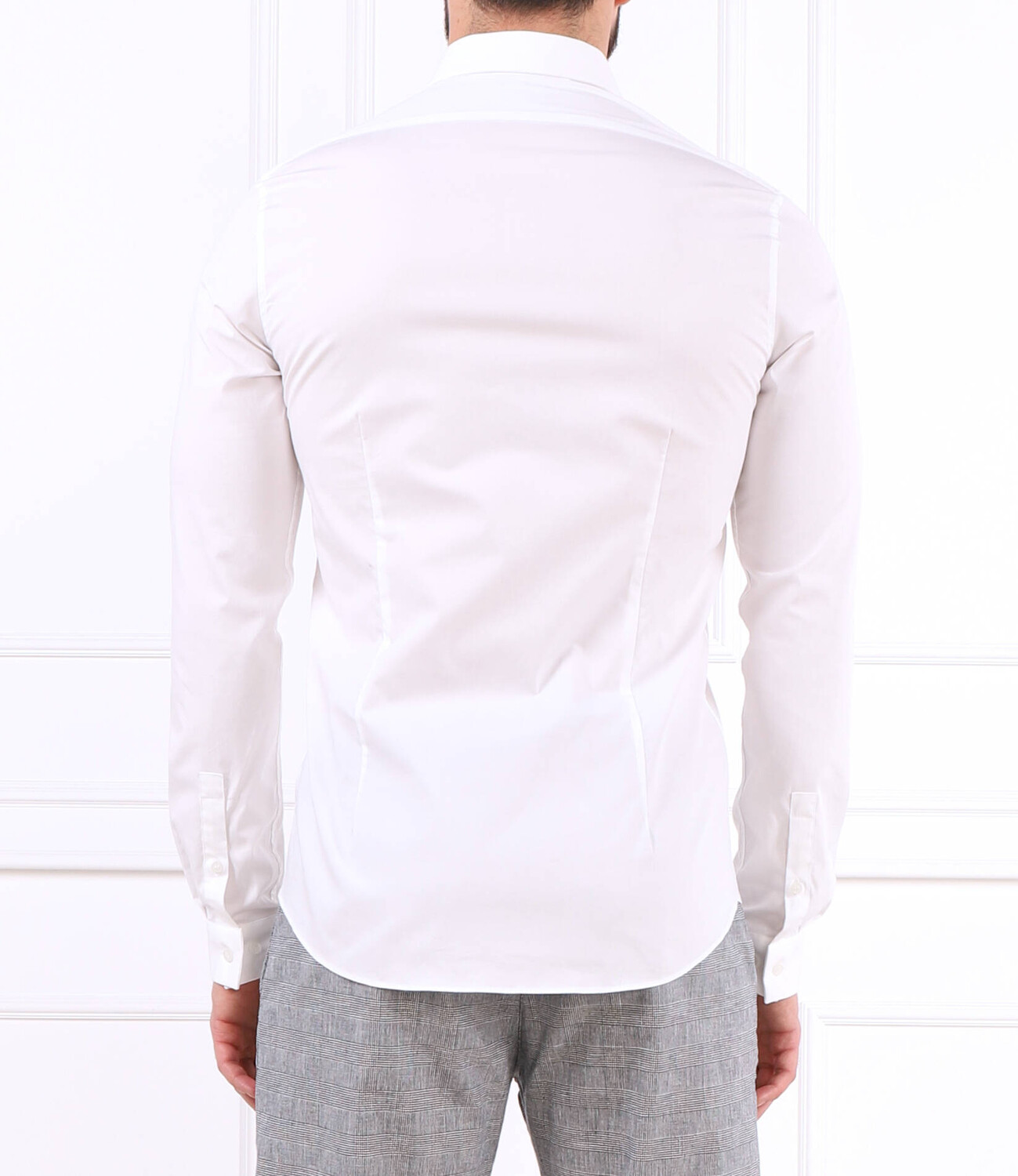 Рубашка Calvin Klein POPLIN Extra slim fit, белый — фото 4