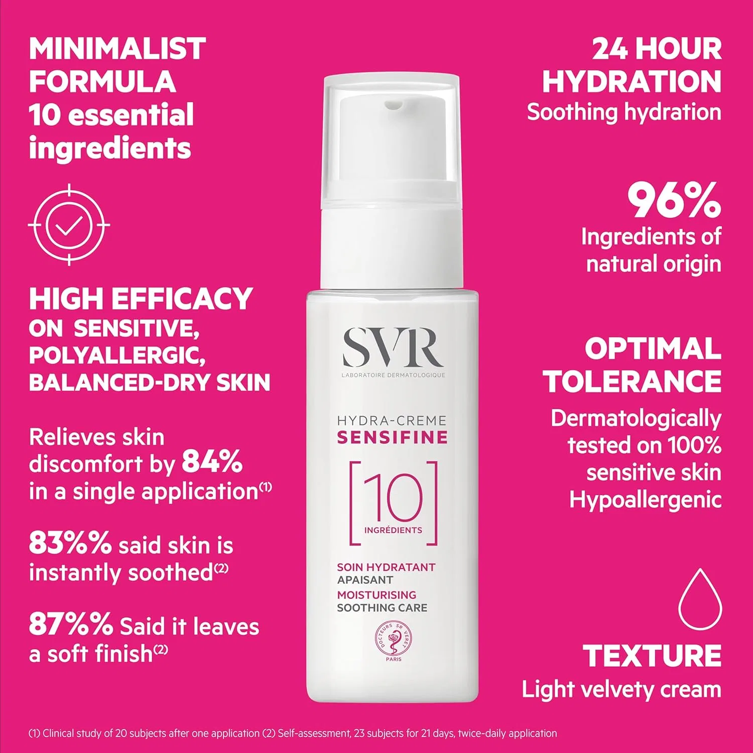 Крем для лица Svr — Sensifine Hydra Cream, 40 мл — фото 4