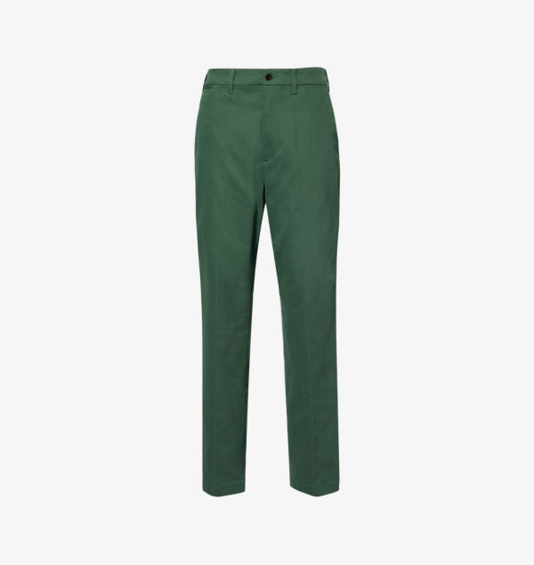 

Брюки прямого кроя Slip-Pocket из хлопковой смеси Dunhill, зеленый