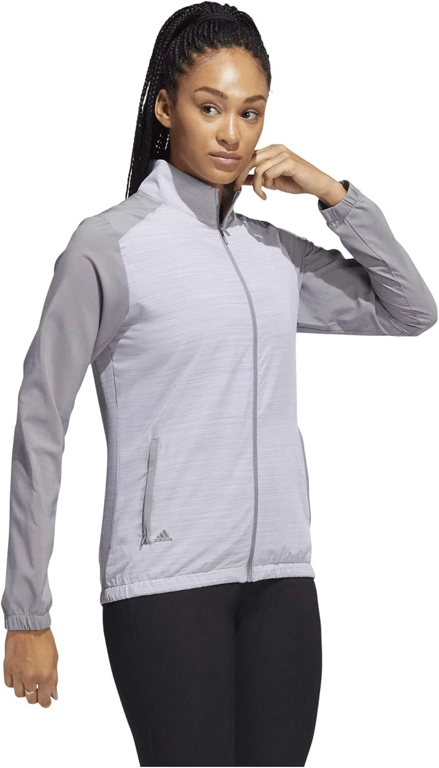 Ветровка женская, adidas, цвет Grey — фото 4