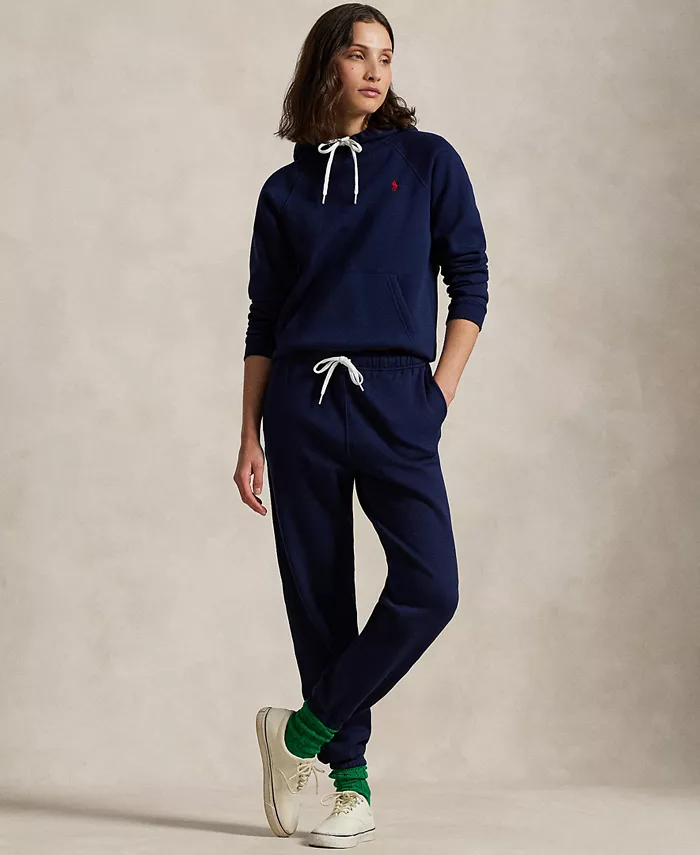 

Женские флисовые спортивные брюки Polo Ralph Lauren, белый