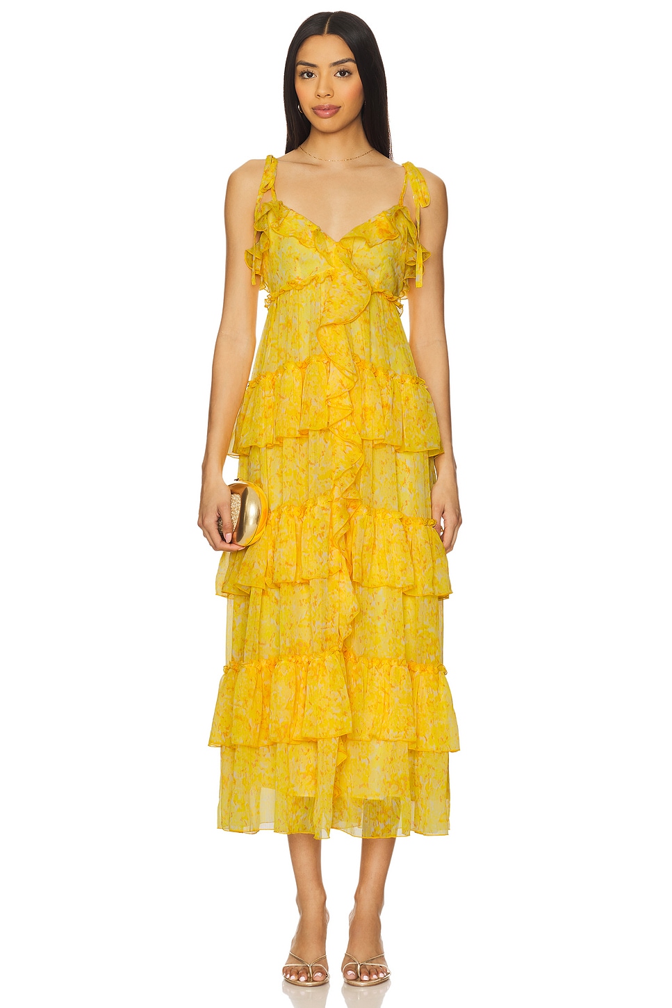 

Платье Hydrangea fadrid Cinq A Sept, mango sorbet multi