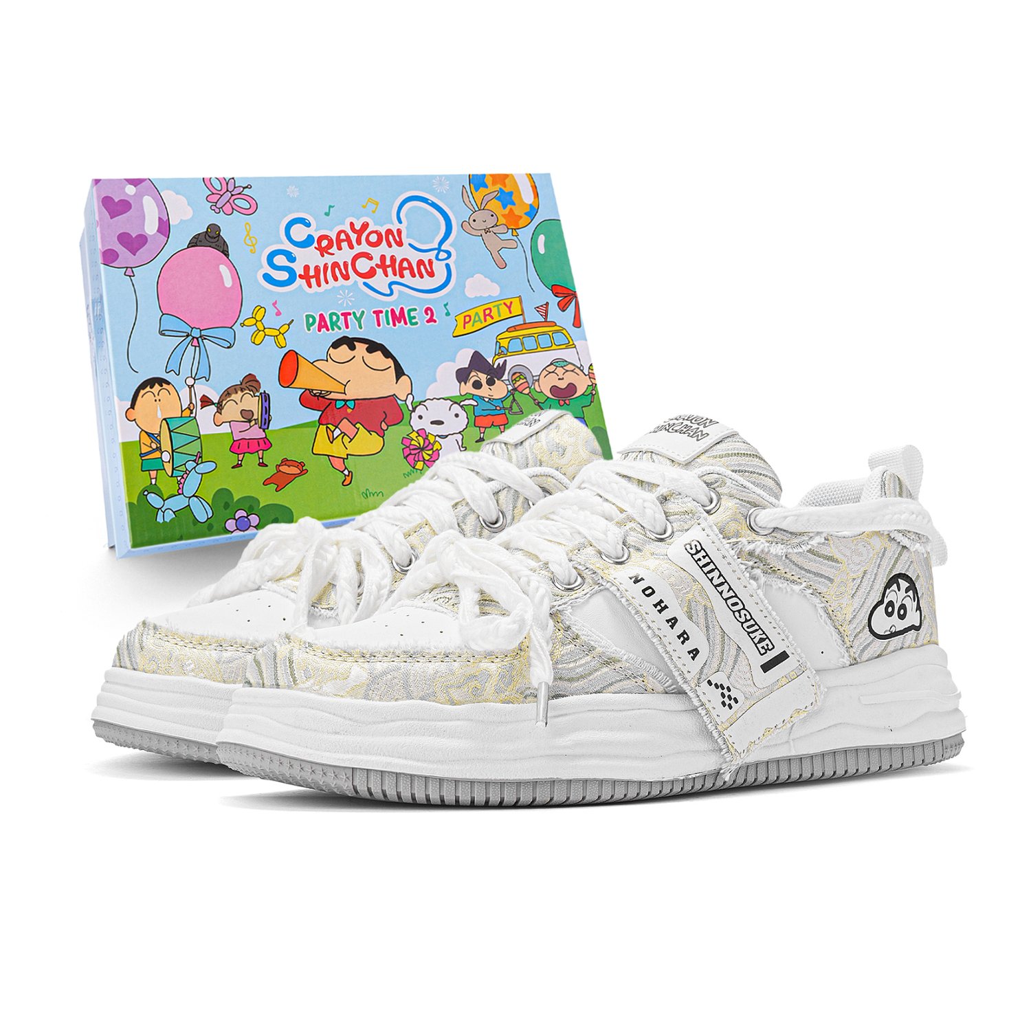 

Crayon Shinchan Мужские скейтерские кроссовки Rose Gold, цвет Rose Gold
