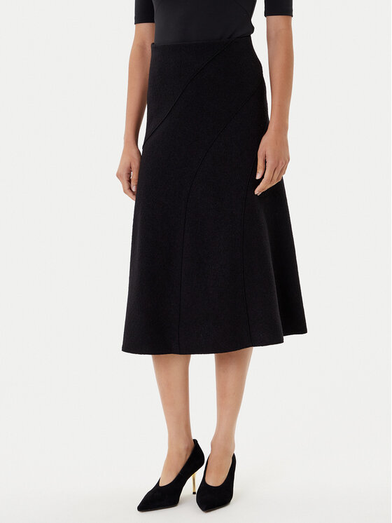 

Трапециевидная юбка regular fit Vicena 50548111 Boss, чёрный