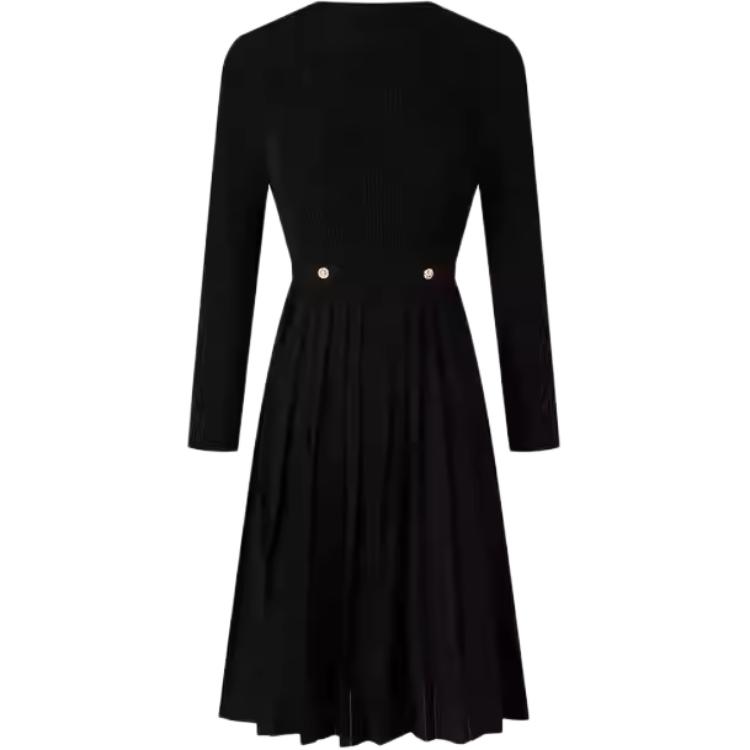 

KARL LAGERFELD / Karl Lagerfeld Jeans Длинное платье с длинными рукавами KARL LAGERFELD черное