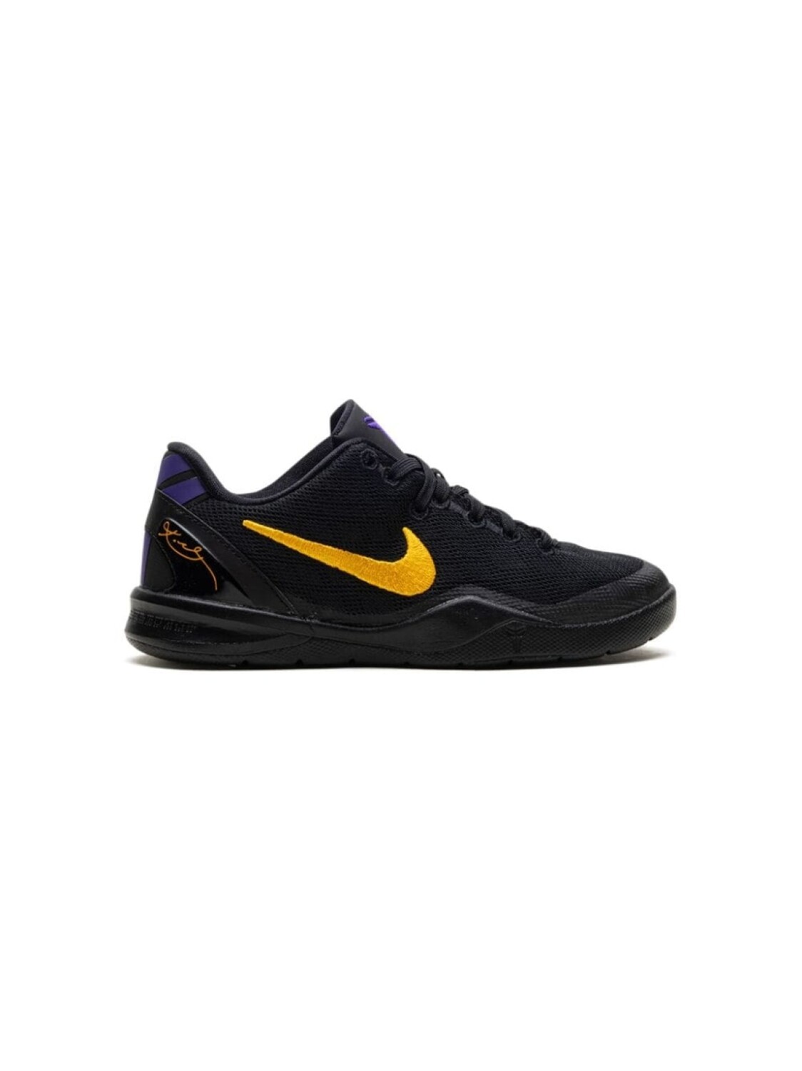 Кроссовки Nike Kids Kobe 8 Protro "Lakers Away", черный — фото 2