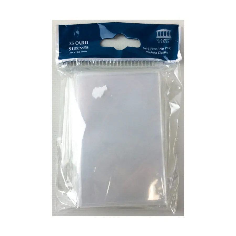 

Прозрачные рукава (75), Supplies (Academy Games)
