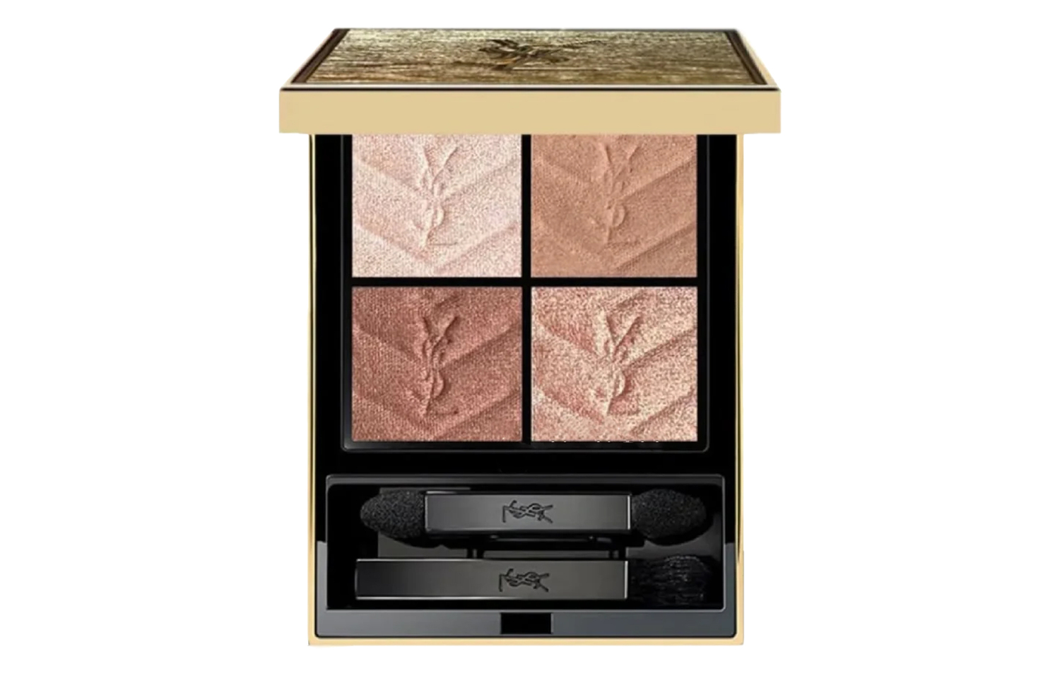 

Ограниченная коллекция теней для век 2025 Christmas, легко растушевываются SAINT LAURENT