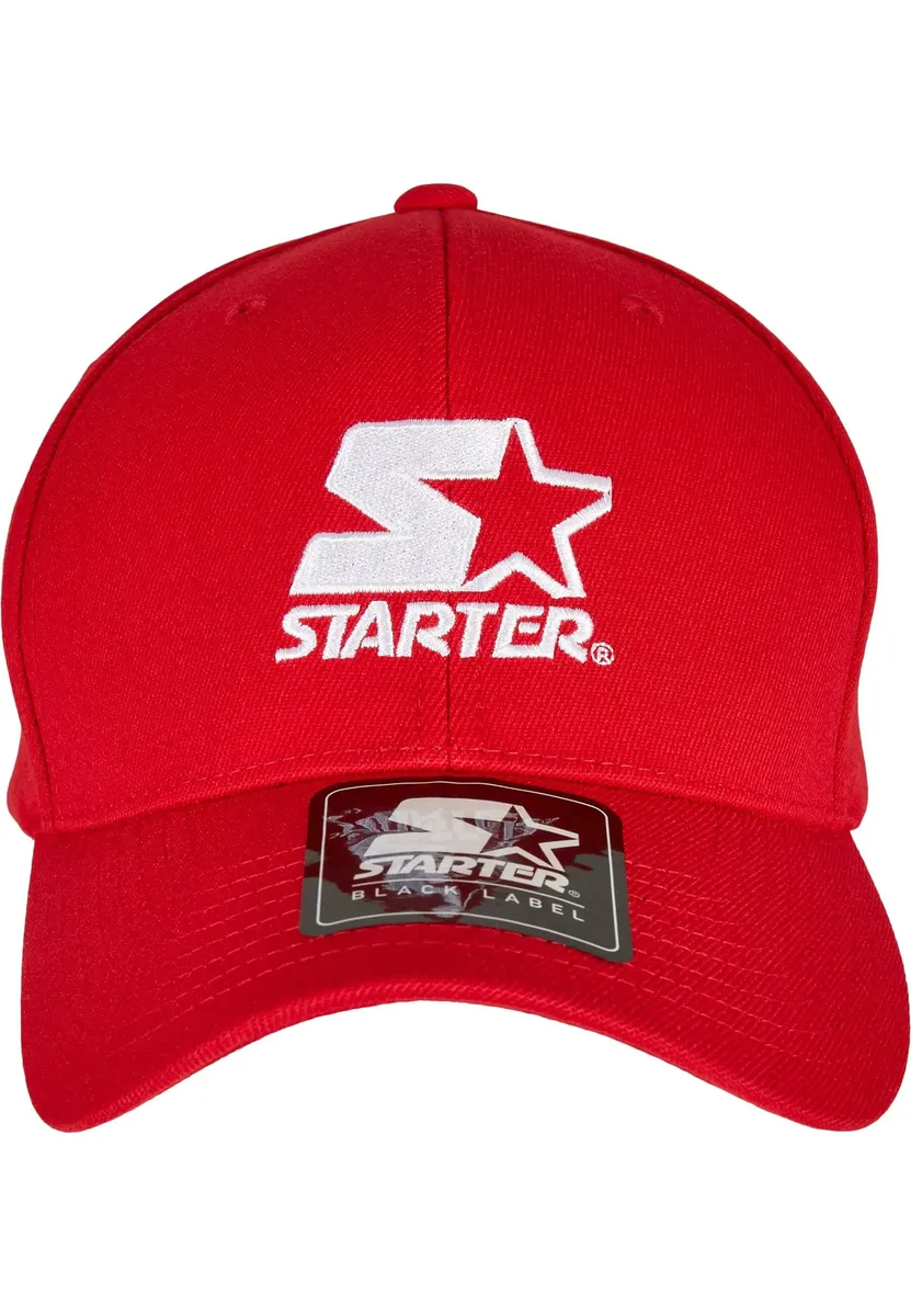

Гибкая кепка Starter Black Label "Мужская бейсболка Starter Black Label Flexfit с логотипом ", красный