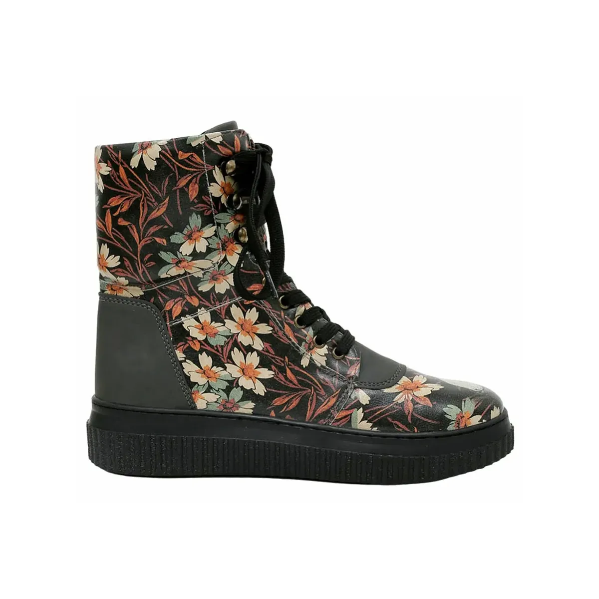Ботинки на шнуровке DOGO "Women's Future Boots State Of Bliss 36 Women's Future Boots Ve", Vegan, серый — фото 3
