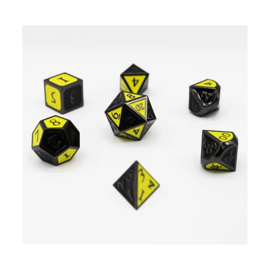 

Набор House Pride Poly — Верность (7), Dice Sets - Metal (Foam Brain Games)