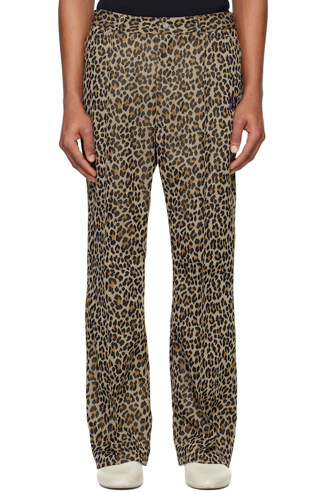 

Джинсы клеш Needles, цвет leopard