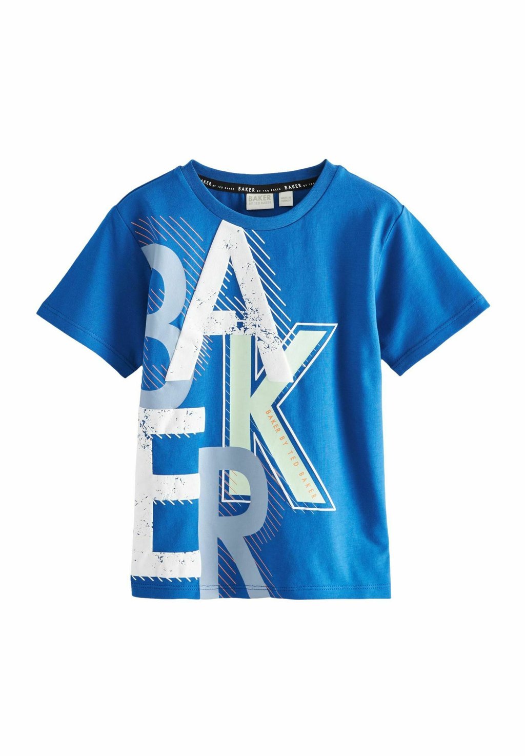 

Футболка с принтом REGULAR FIT-GRAPHIC Baker by Ted Baker, синий