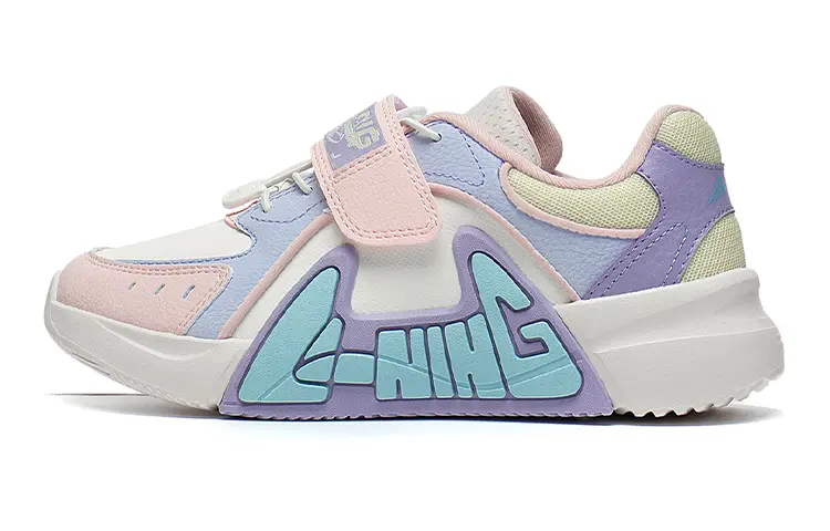 

Кроссовки LINING YOUNG LN 90 Kids Lifestyle Shoes GS Low-top Powder Blue Violet