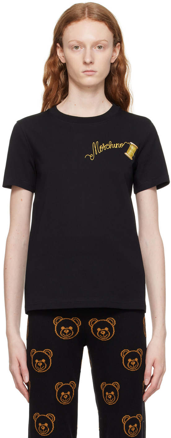 

Портновская футболка Moschino, черный