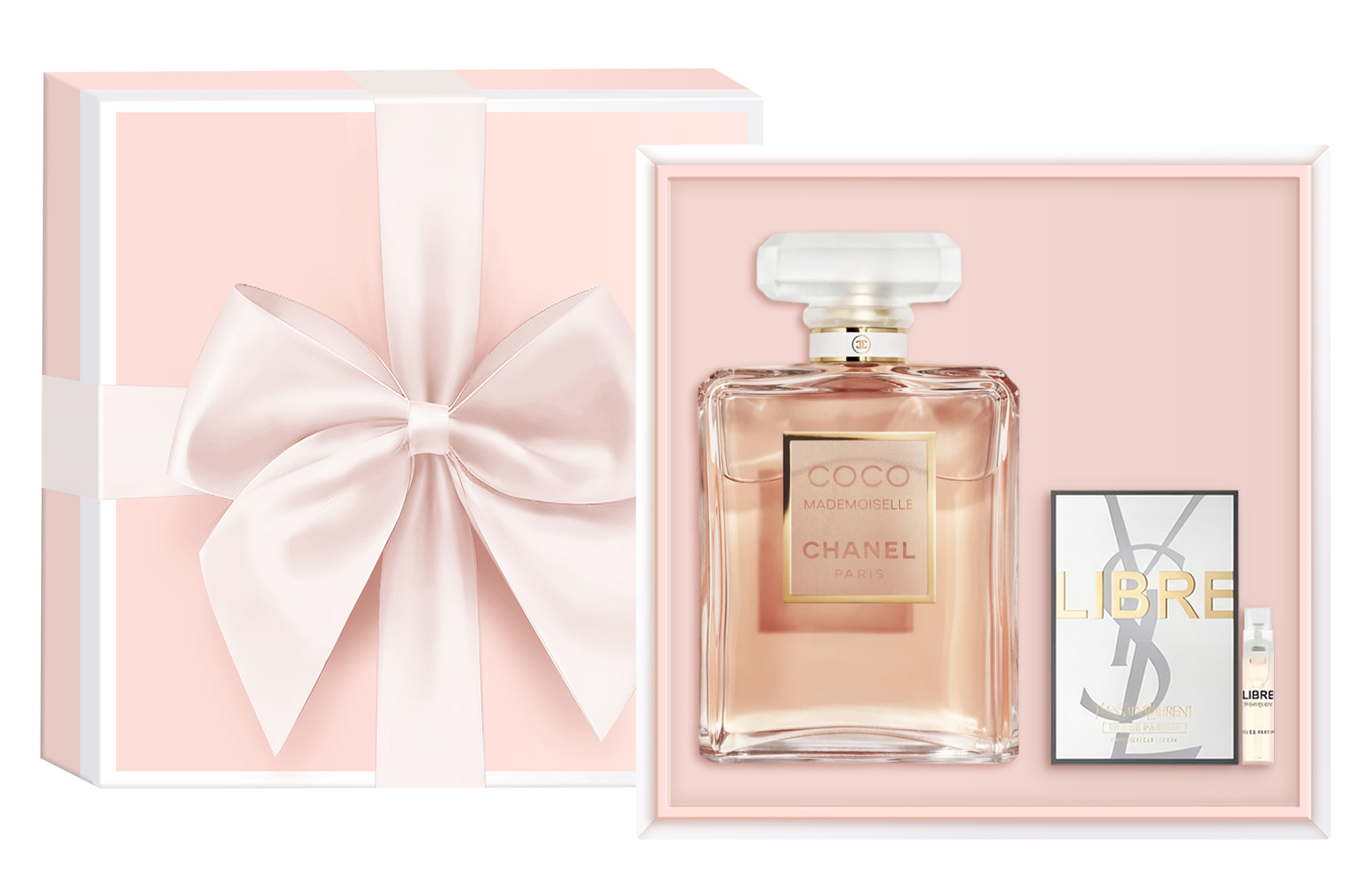 

Набор пробников женских ароматов Miss Cocoa в коробке с бантом комплекты одежды парфюмированная вода EDP подарок для девушки CHANEL