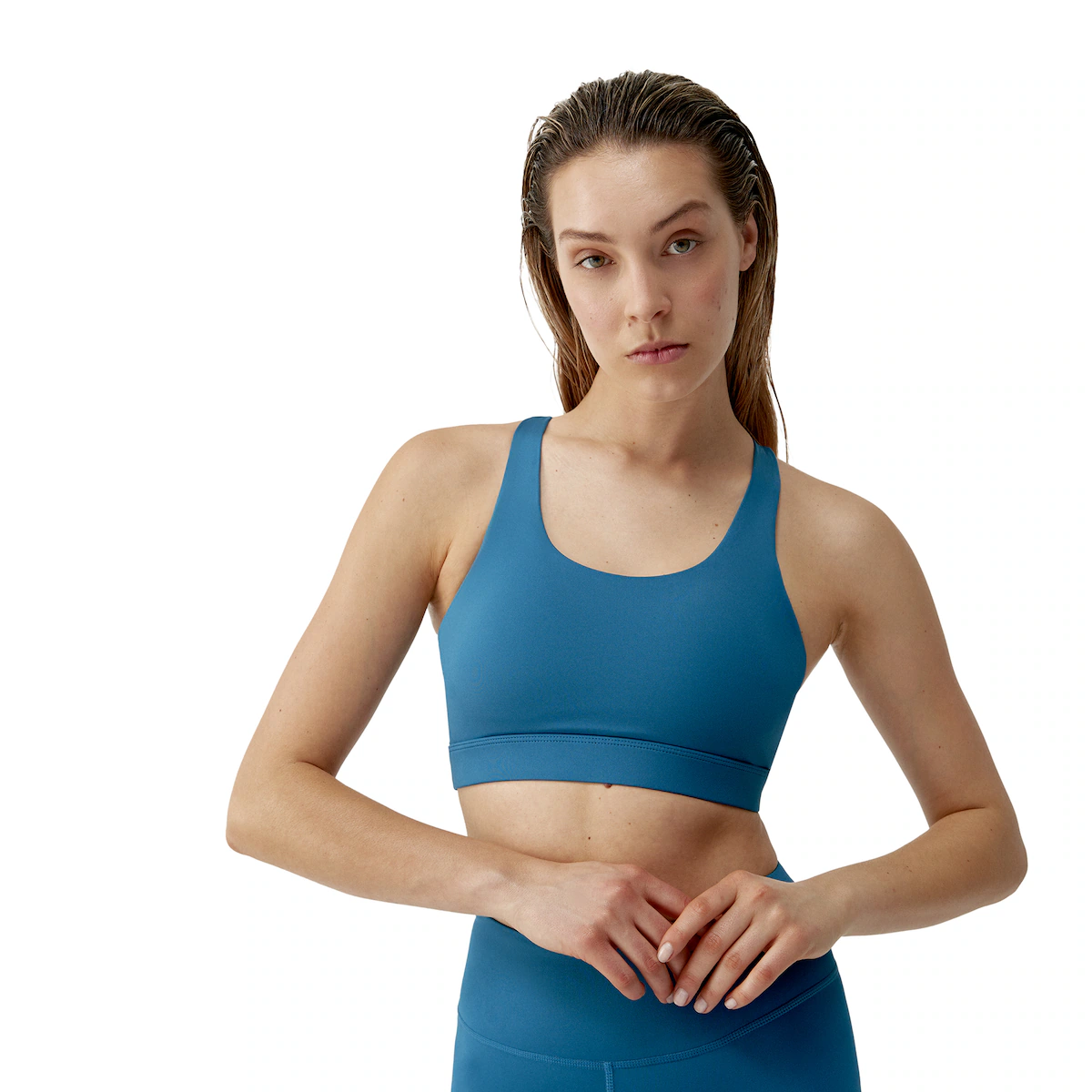 

Gauri Born Living Женский топ для йоги Born Living Yoga, синий