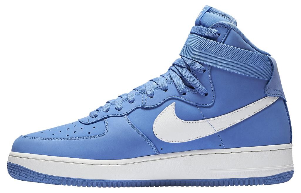 

Кроссовки Nike Air Force 1 Hi Retro Qs University Blue/Summit White, синий