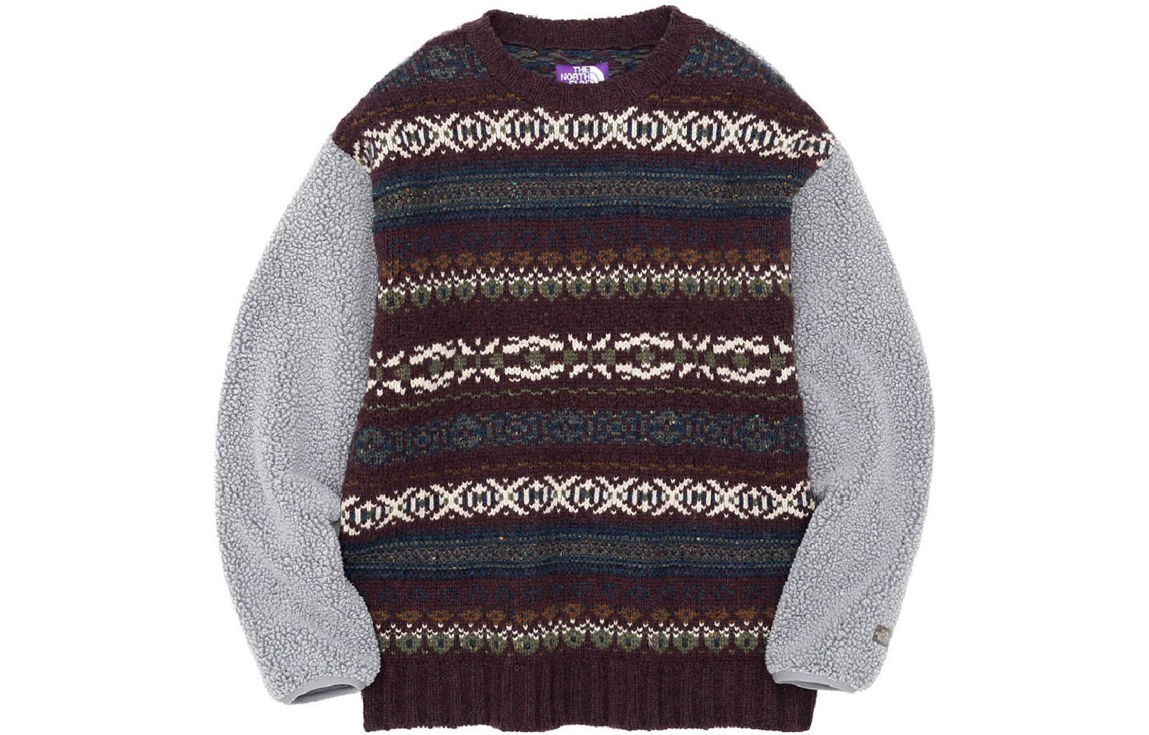 

Свитер унисекс темно-красный THE NORTH FACE PURPLE LABEL