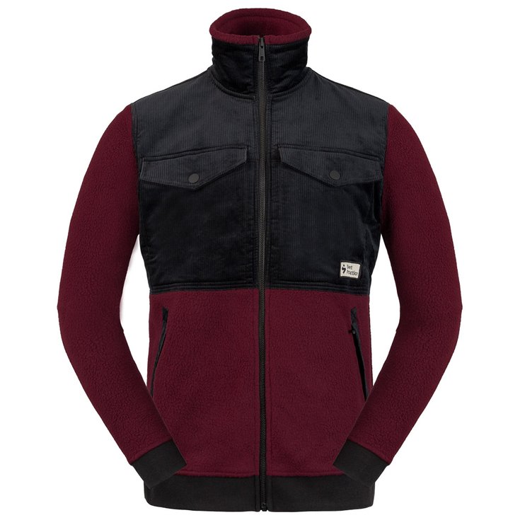 

Флисовая куртка с ворсом, цвет красный винный - л Sweet Protection