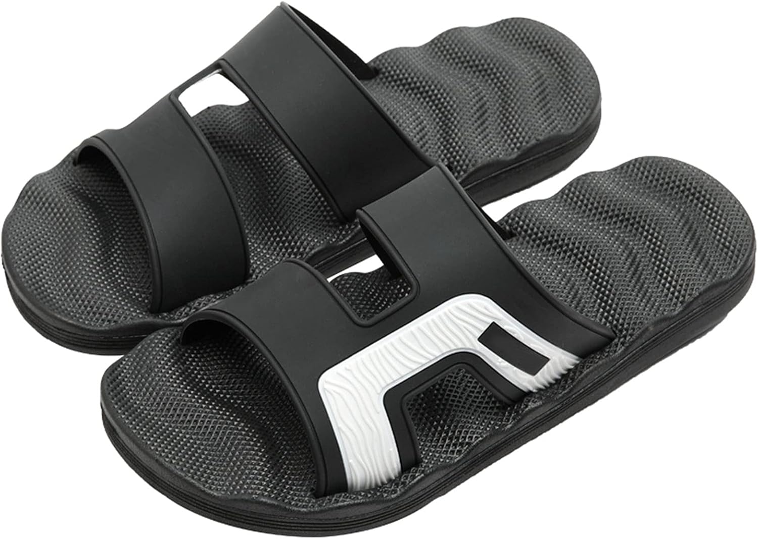 

Мужские сандалии TUCY, легкие массажные тапочки, мужские шлепанцы, нескользящая подошва, удобные летние пляжные тапочки для дома и улицы (Цвет: B, Размер: EUR 45), EUR 45 A