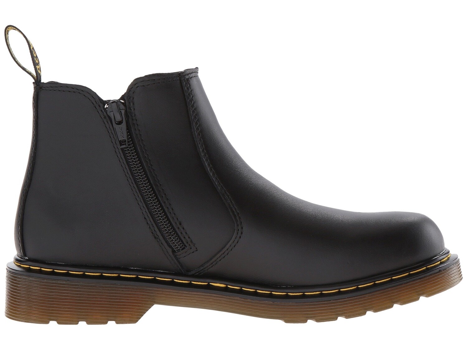 Ботинки Dr. Martens Kid's Collection 2976 Youth Banzai Chelsea Boot (Big Kid), черный — фото 4