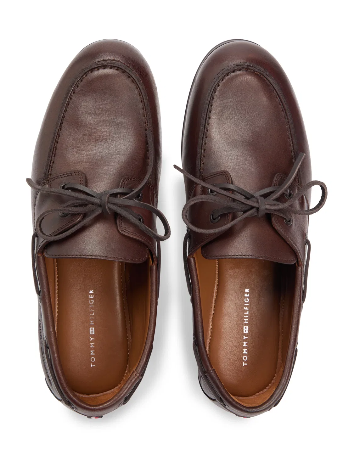 Туфли на шнуровке Tommy Hilfiger, Brown — фото 3