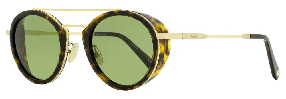

Солнцезащитные очки в круглой оправе OMEGA EYEWEAR, коричневый
