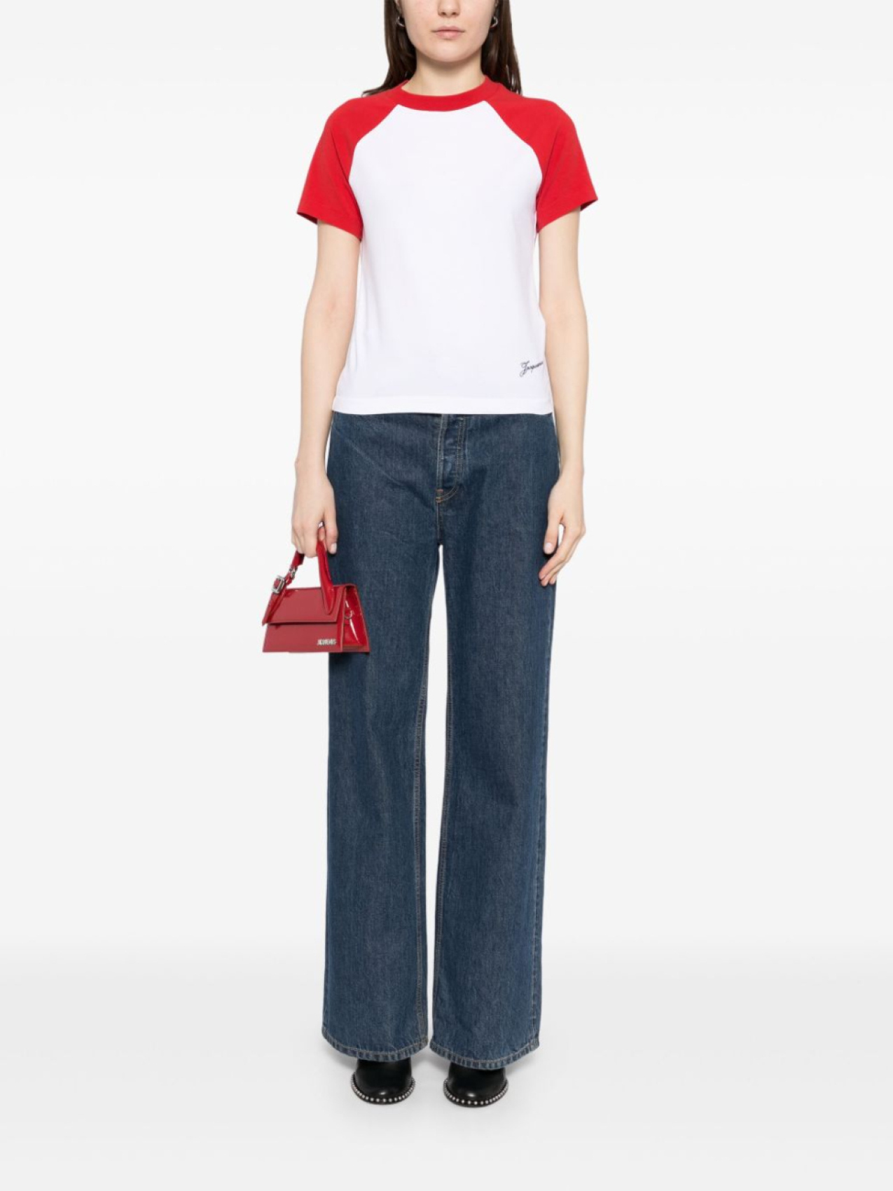 Jacquemus футболка с круглым вырезом, белый — фото 2