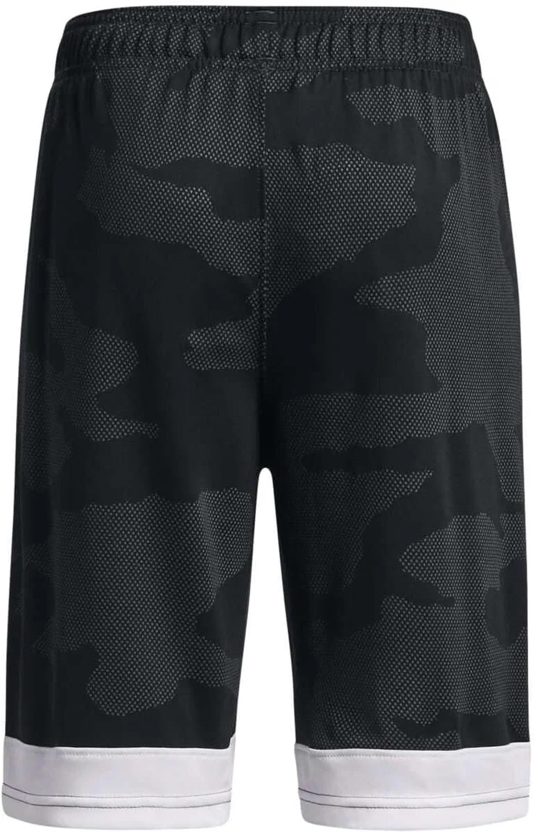 Шорты Under Armour, цвет Jacquard Digital Camo Black/White 001, размерная линейка YMD — фото 2
