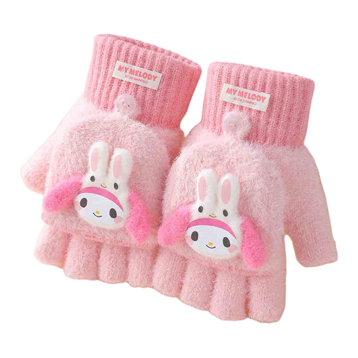 

Sanrio Детские трикотажные перчатки из полиамида и эластана, My Melody