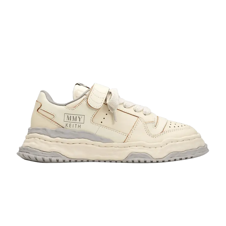 

Кроссовки Maison Mihara Yasuhiro Keith OG Sole Leather Low White, белый