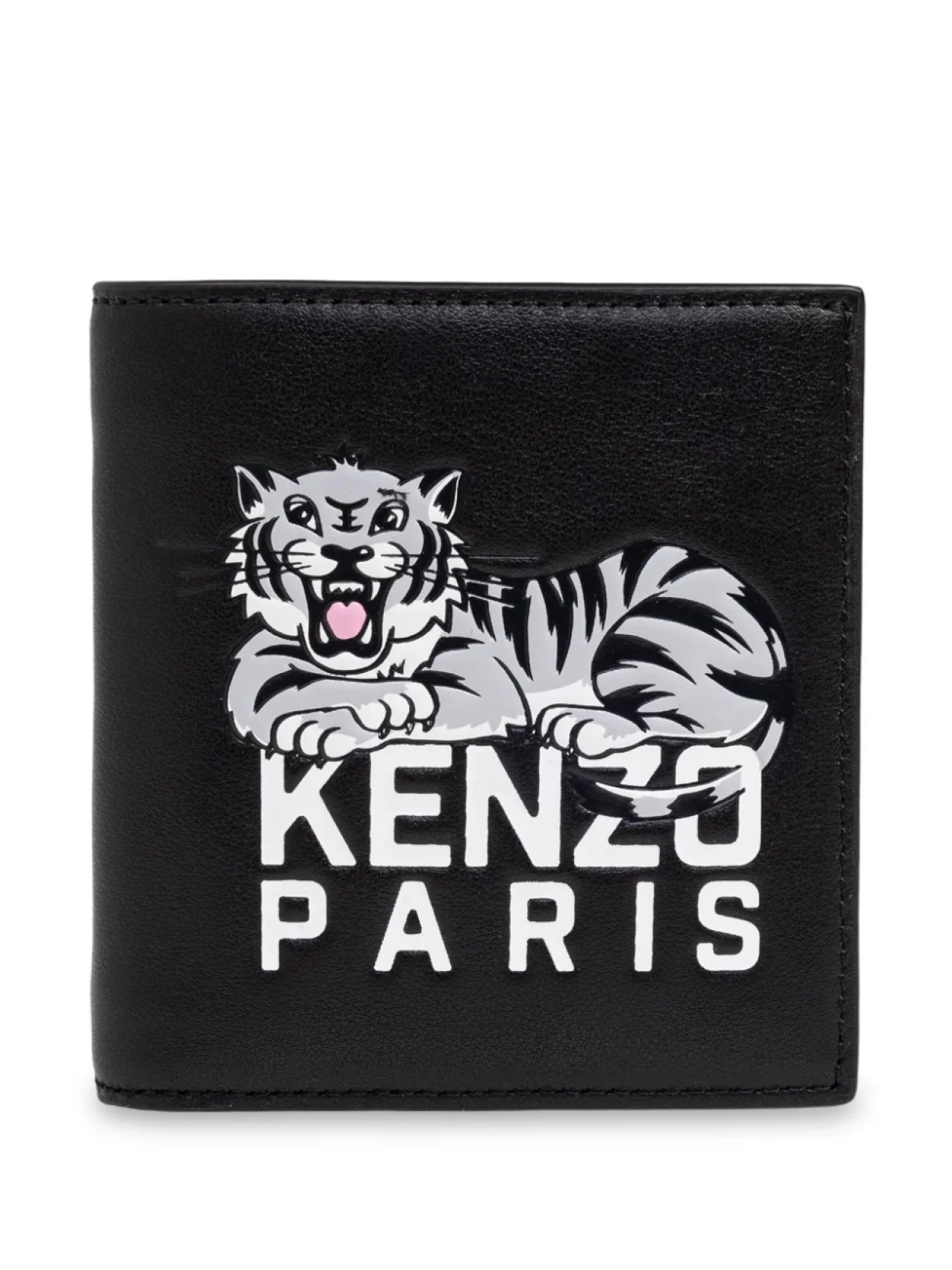 

Кошелек Kenzo с тигровым мотивом, черный