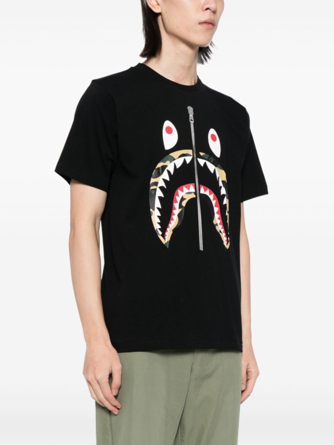 

A BATHING APE футболка с принтом
