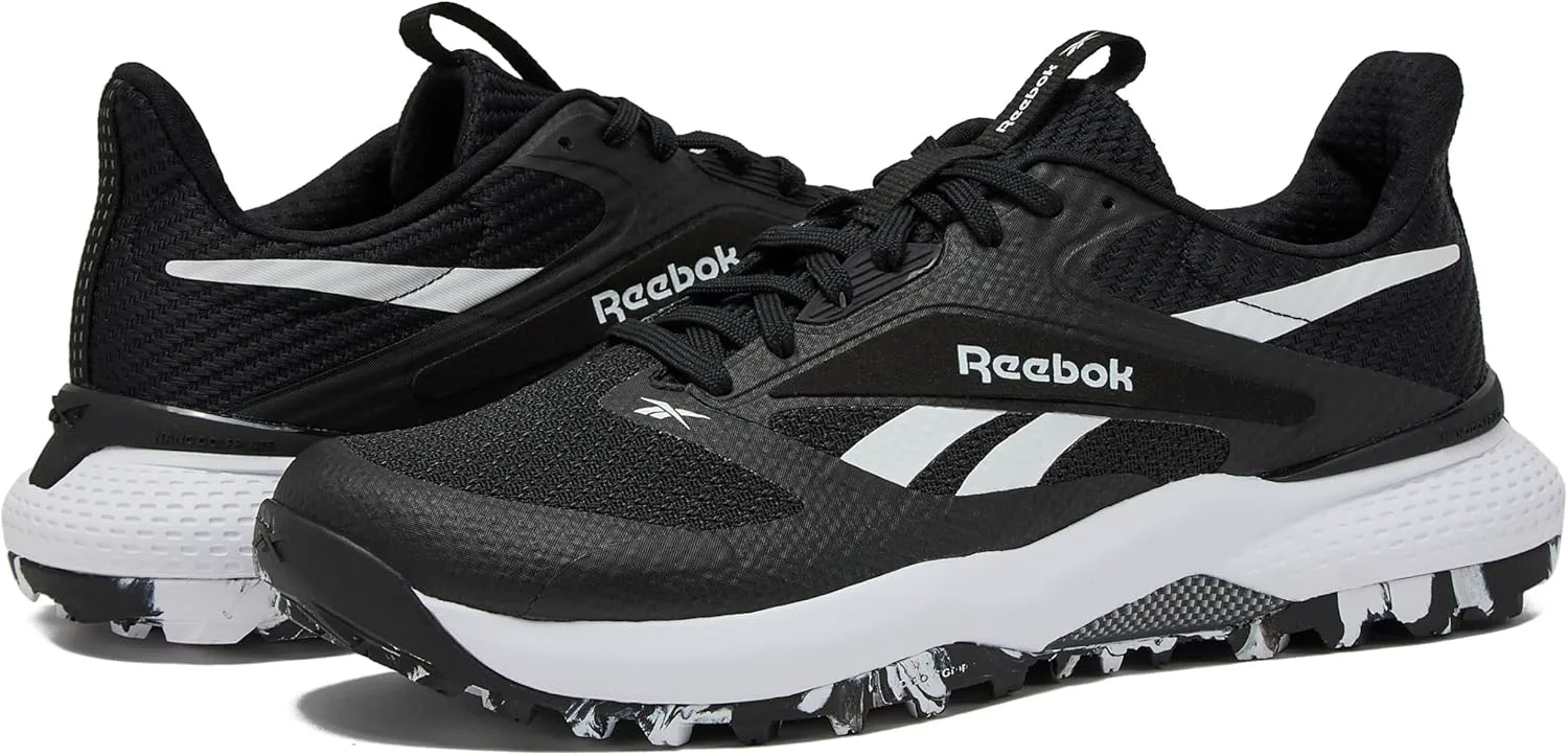 Мужские гольф-кроссовки Reebok Nano Golf без шипов, черно-белый — фото 4