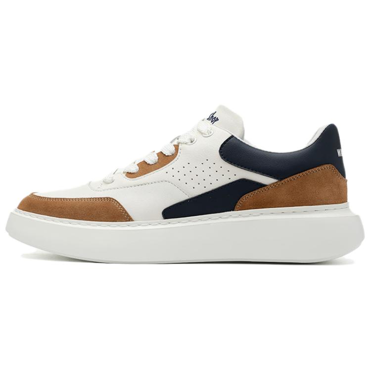 

Нескользящие низкие повседневные туфли для мужчин WALKER SHOP, White Brown