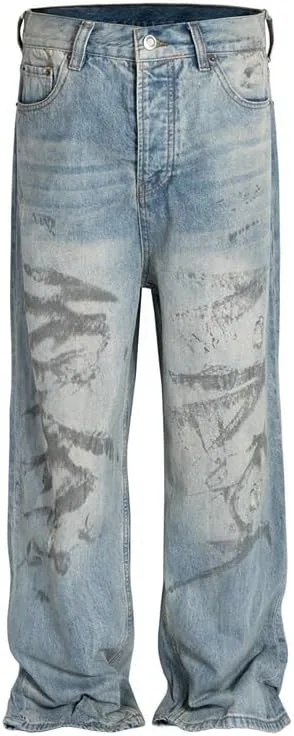 

Джинсы прямого кроя Mud Dyed SIDUFHAOPKLL