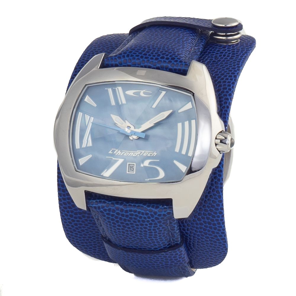 

Мужские часы Chronotech Leather, синий