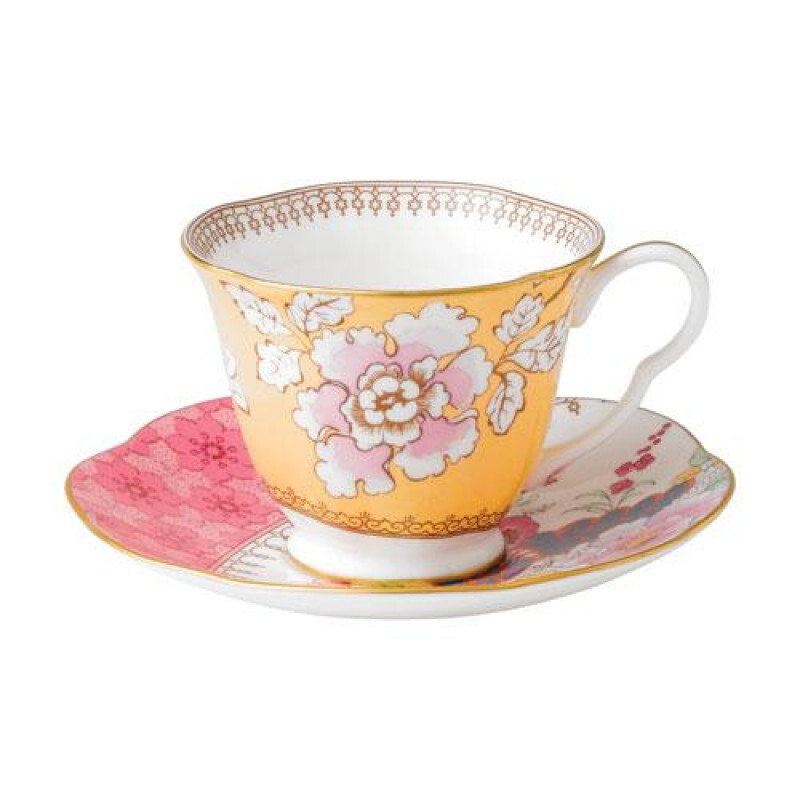 

Чашка чайная Butterfly Bloom желтая 2 шт Wedgwood, желтый