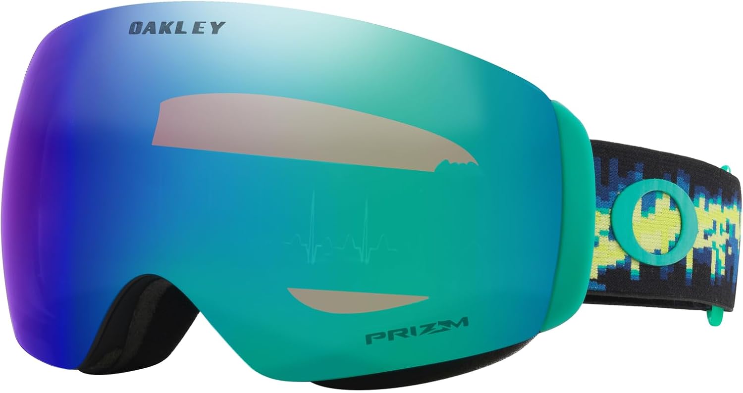 

Oakley Flight Deck Medium Sound Wave w Prizm Argon Snow Goggle, Celeste Sound Wave, Белый, Oakley Flight Deck Medium Sound Wave w Prizm Argon Snow Goggle, Celeste Sound Wave