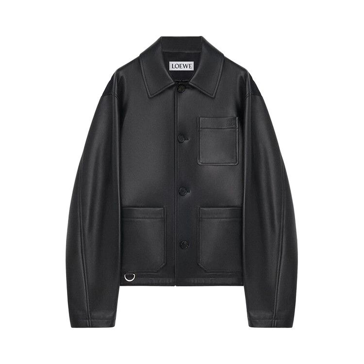 

Куртка Loewe Nappa Lambskin Workwear Jacket, Black