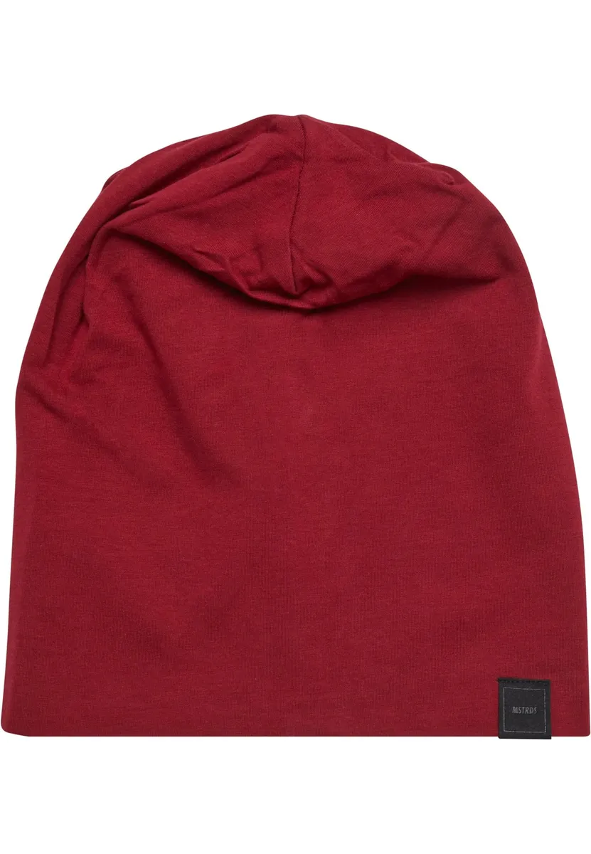 

Шапка MSTRDS "MSTRDS Unisex Jersey Beanie" (1 шт.), бордовый