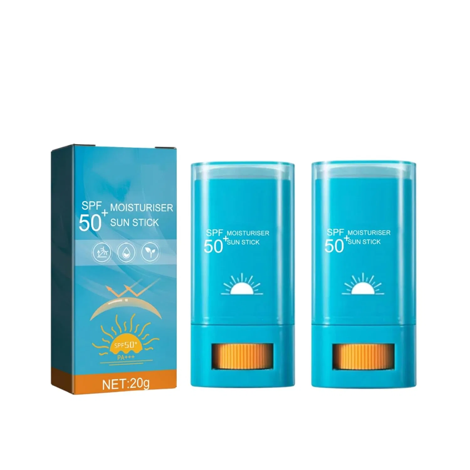 Солнцезащитный стик с SPF 50+ Generisch, 2Pc