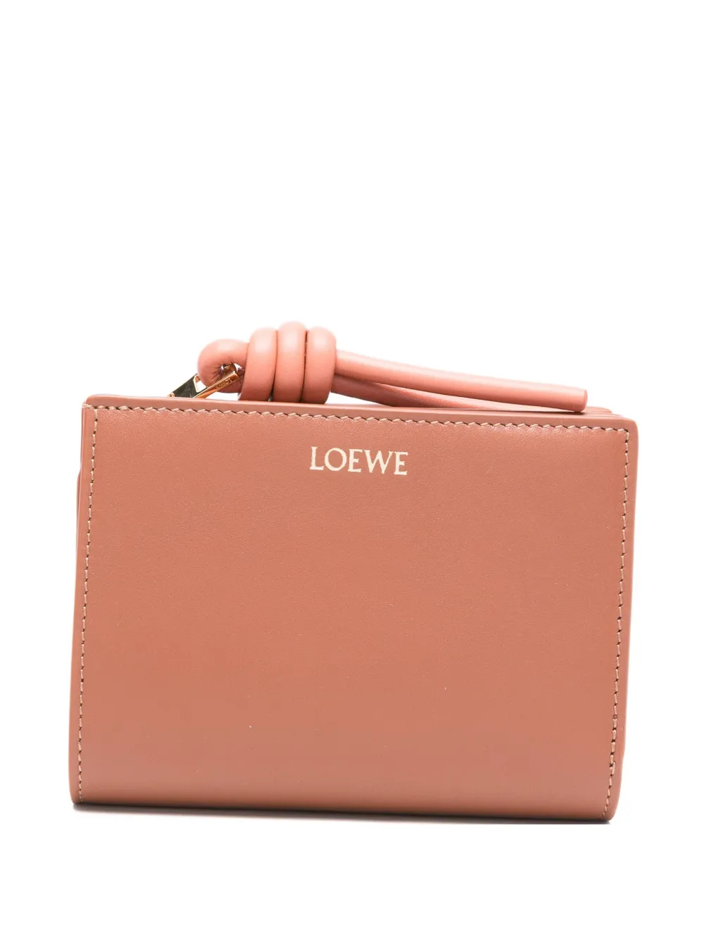 

Кошелек с узлом LOEWE, коричневый