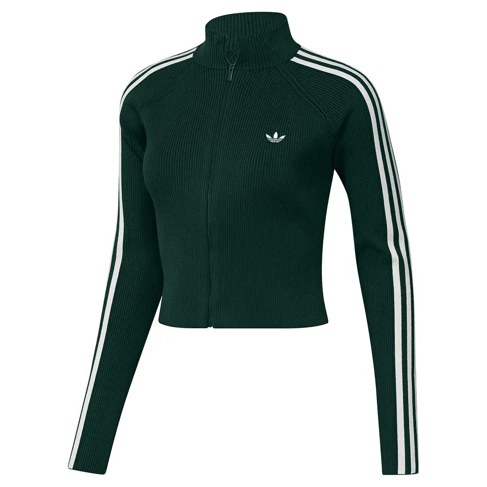 

Спортивная куртка adidas Originals Adicolor 3 Stripes Slim Knit, зеленый