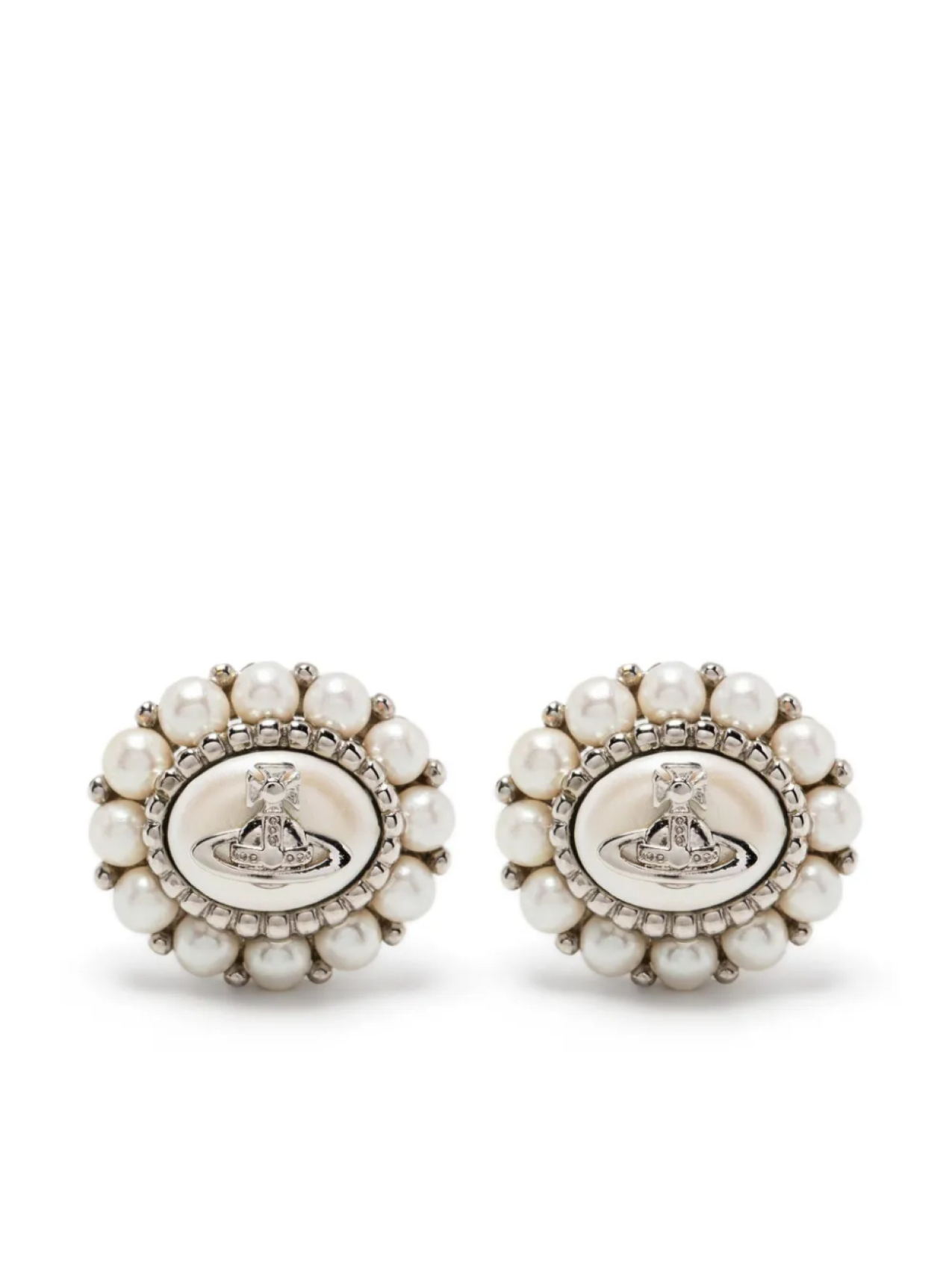 

Vivienne Westwood серьги Amaya, белый