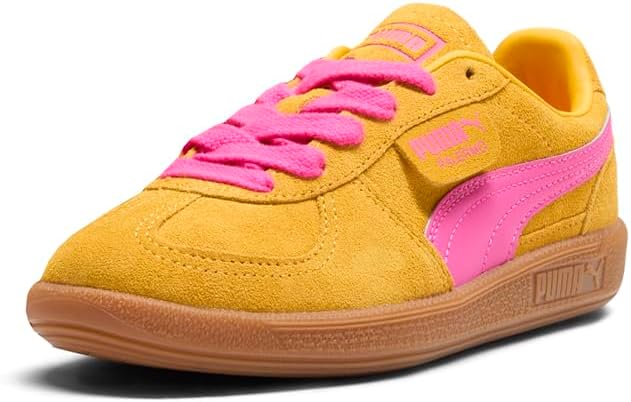 Кроссовки Puma Boys Palermo (Big Kid), Tangerine/Ravish Gum — фото 2